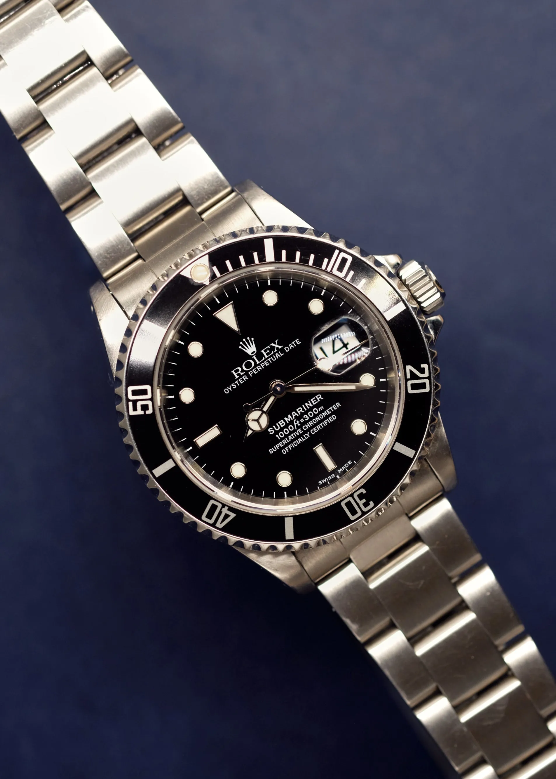 Rolex Submariner 16610 Luminova - 1999