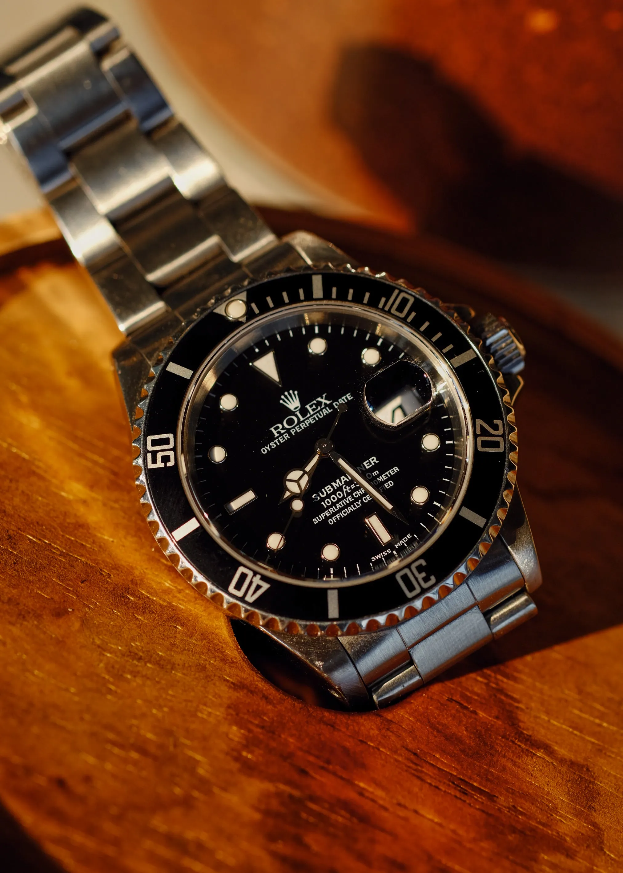 Rolex Submariner 16610 Luminova - 1999