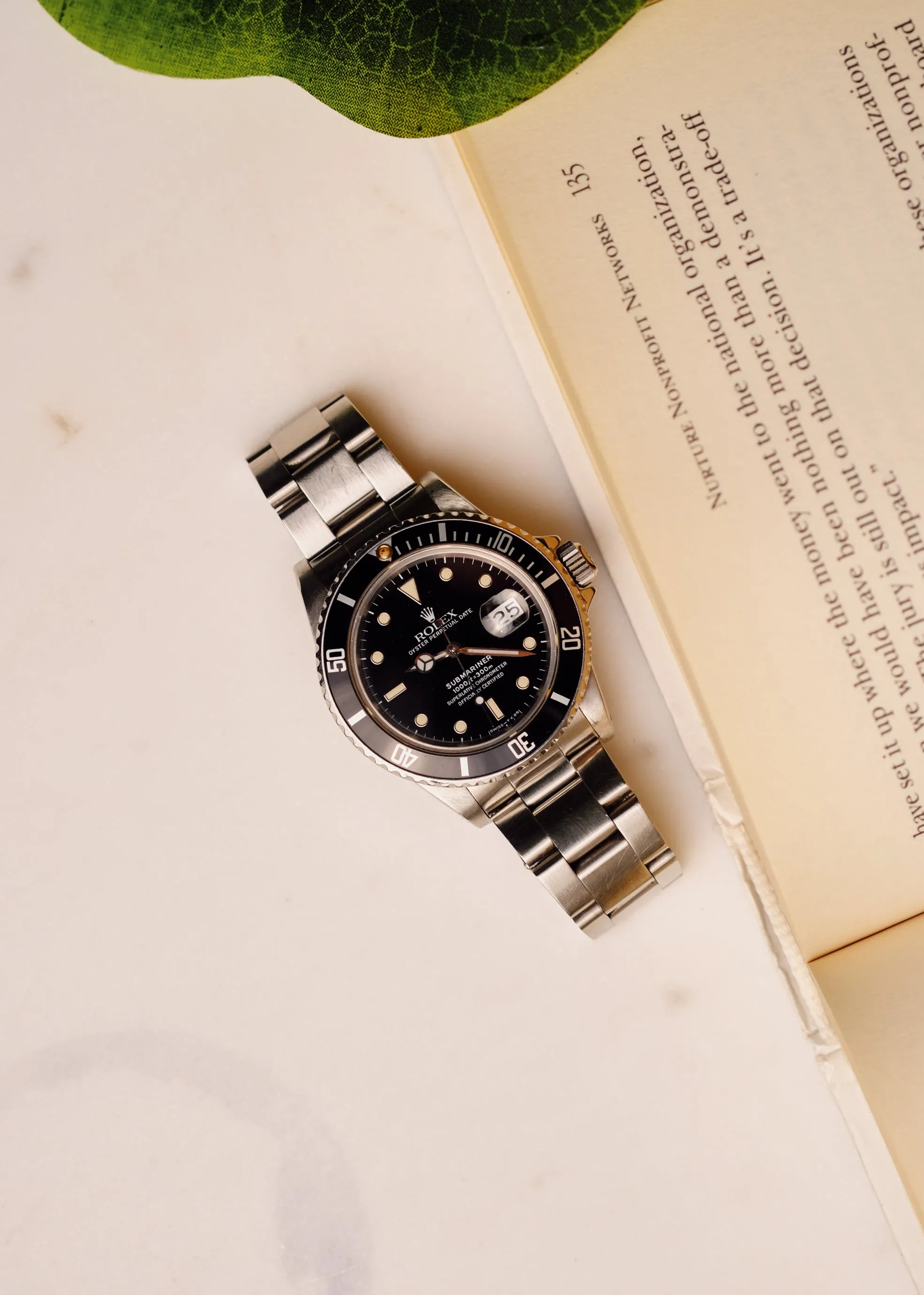 Rolex Submariner 16800 Beige Patina - 1982