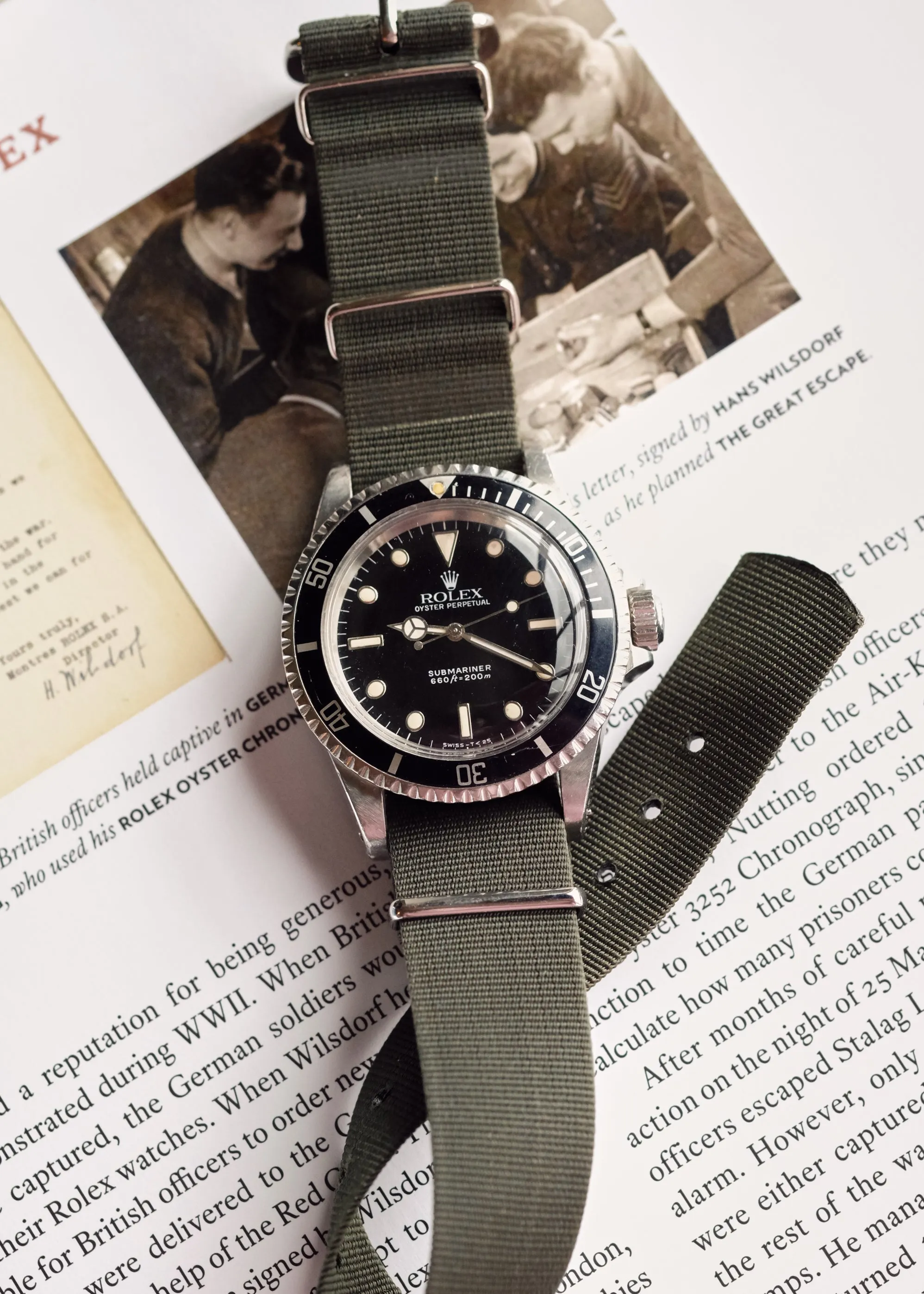 Rolex Submariner 5513 Tan Patina - 1988