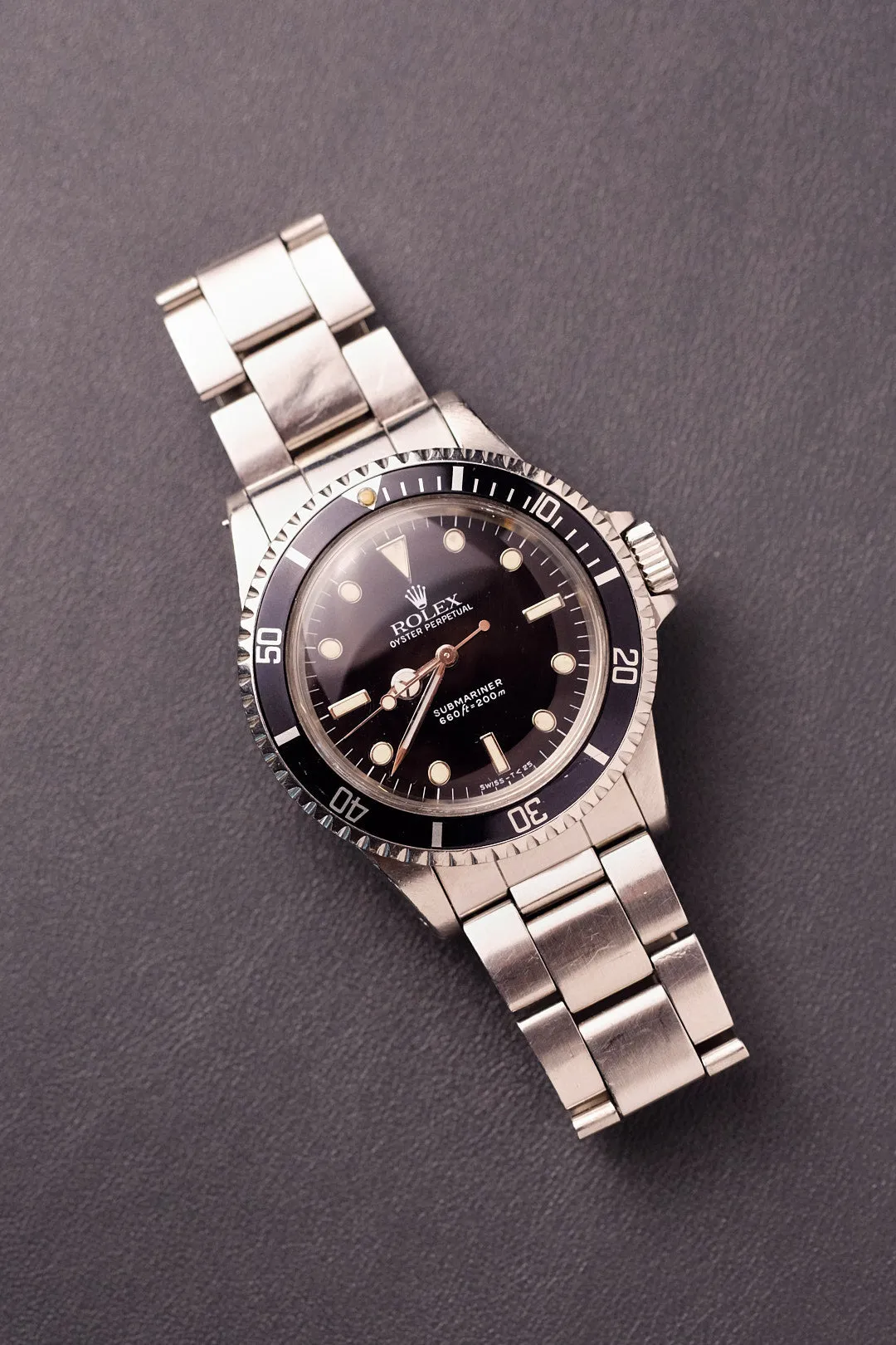 Rolex Submariner 5513 Tan Patina - 1988