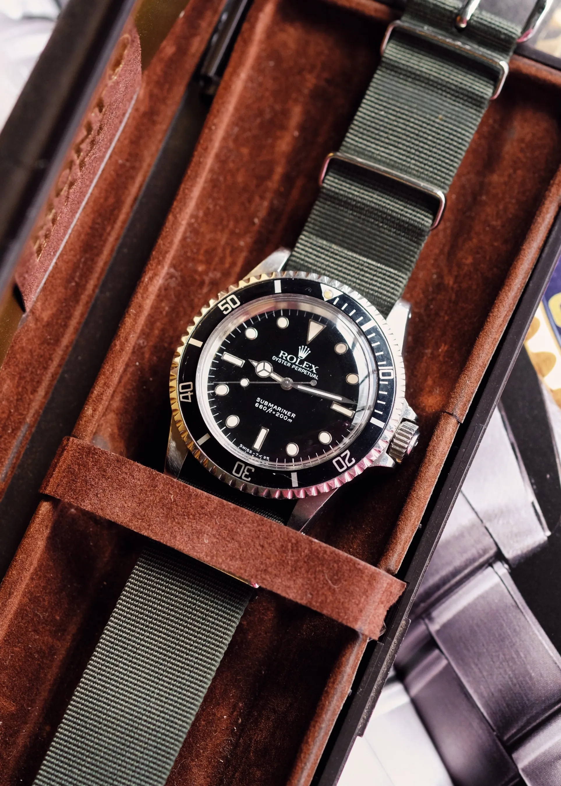 Rolex Submariner 5513 Tan Patina - 1988