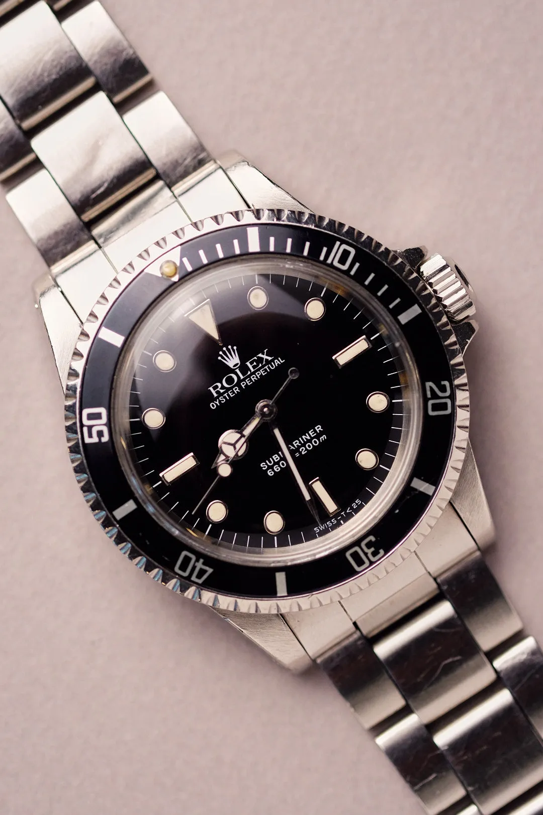 Rolex Submariner 5513 Tan Patina - 1988