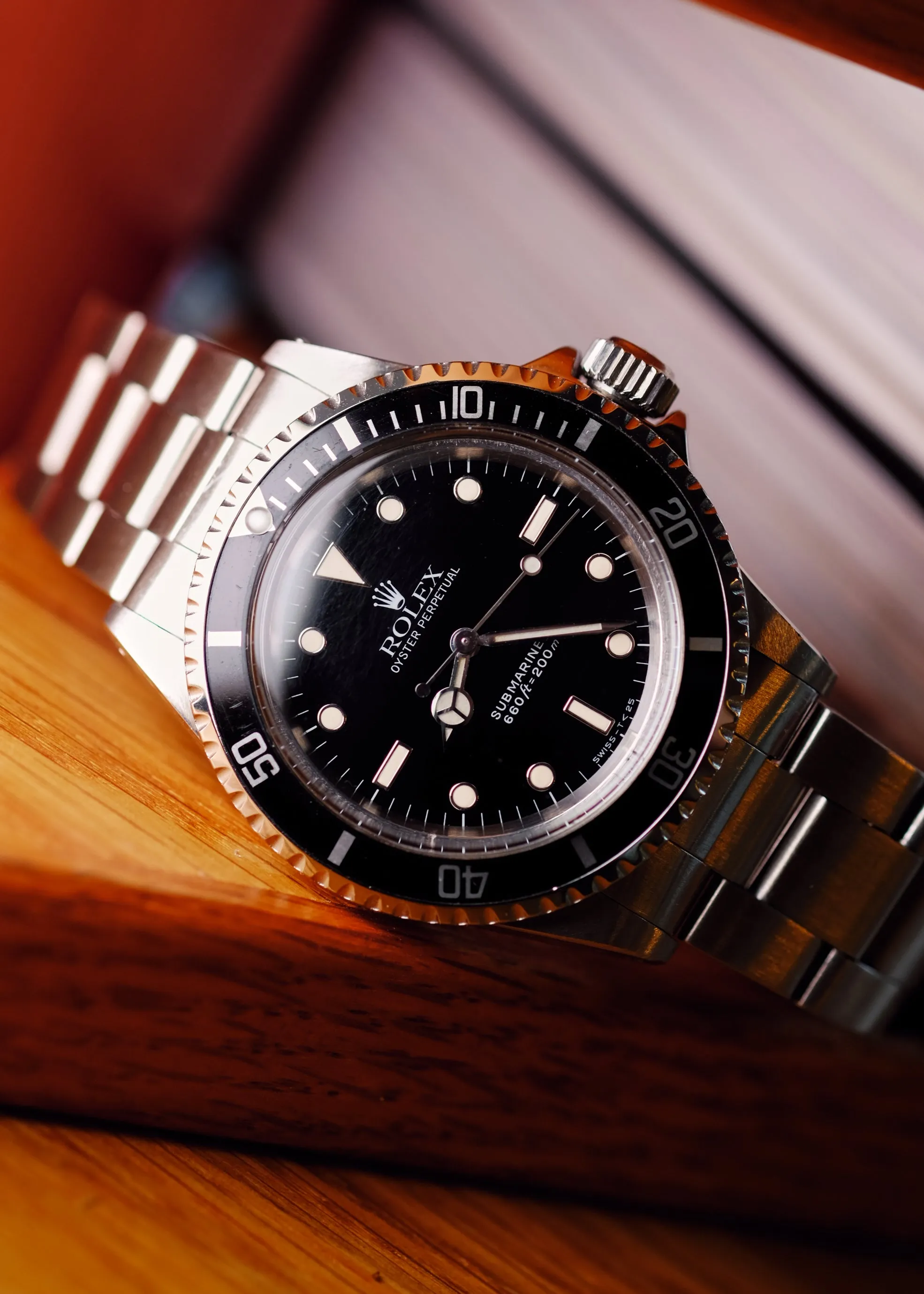 Rolex Submariner 5513 Tritium Dial - 1984