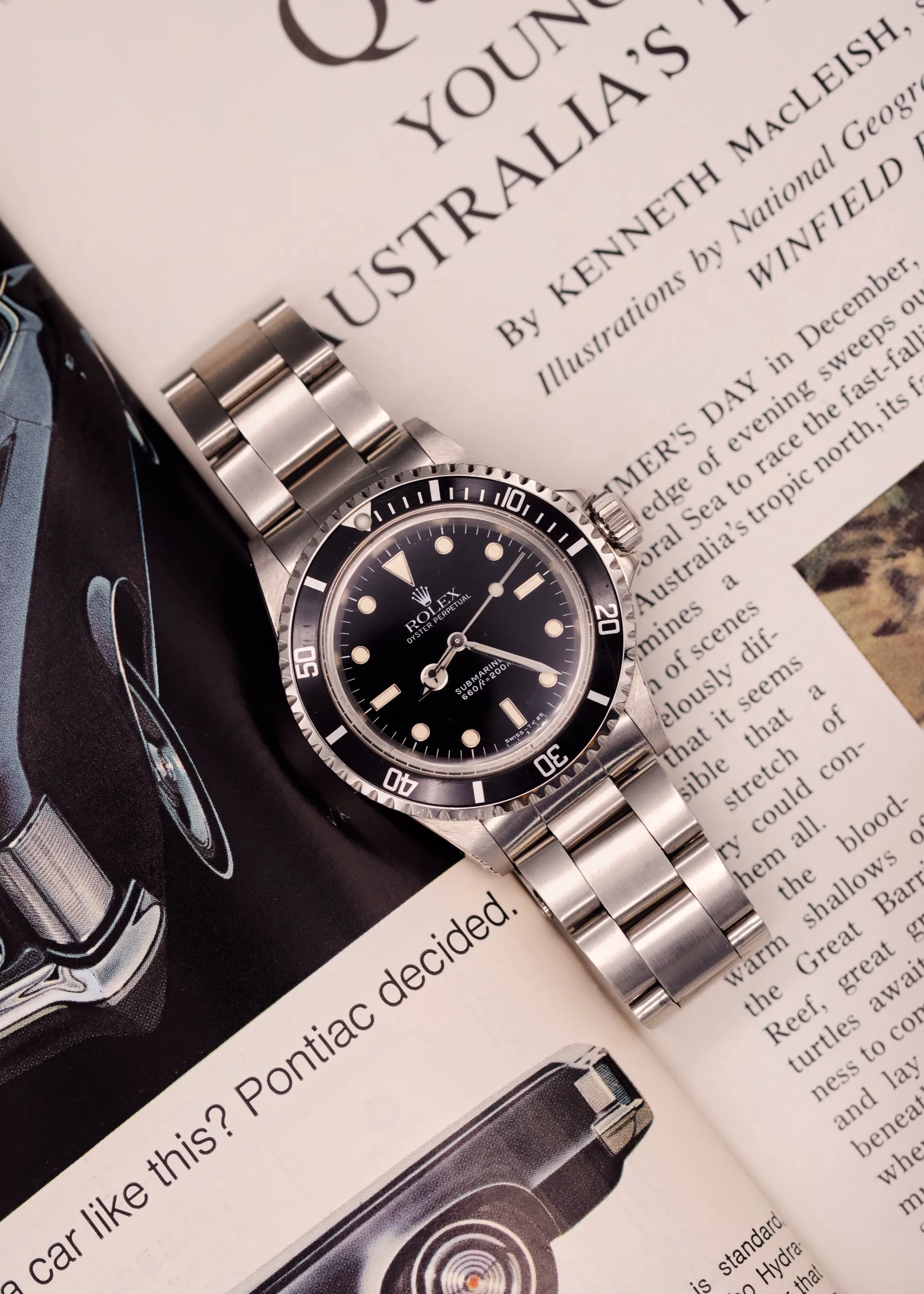 Rolex Submariner 5513 Tritium Dial - 1984