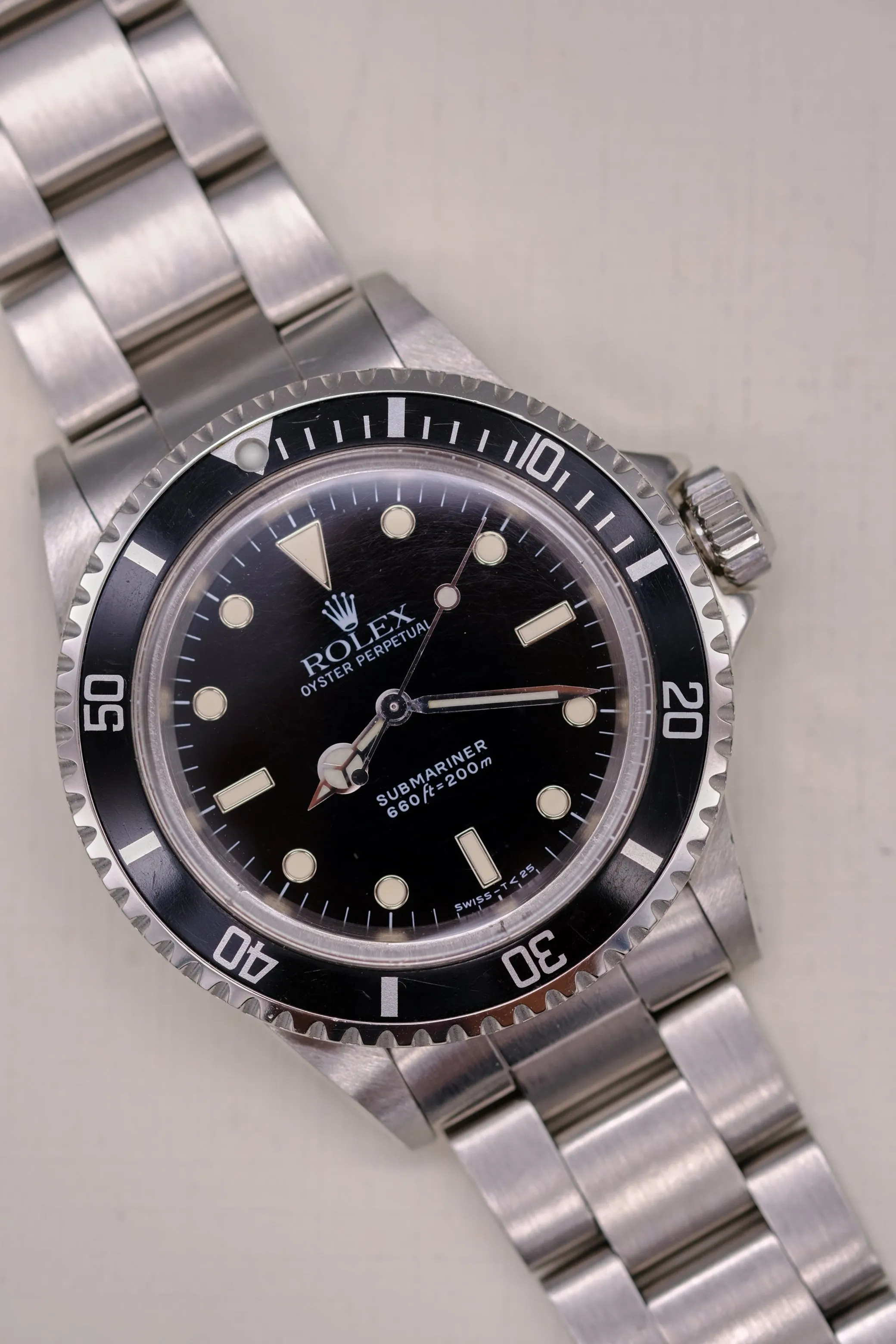 Rolex Submariner 5513 Tritium Dial - 1984