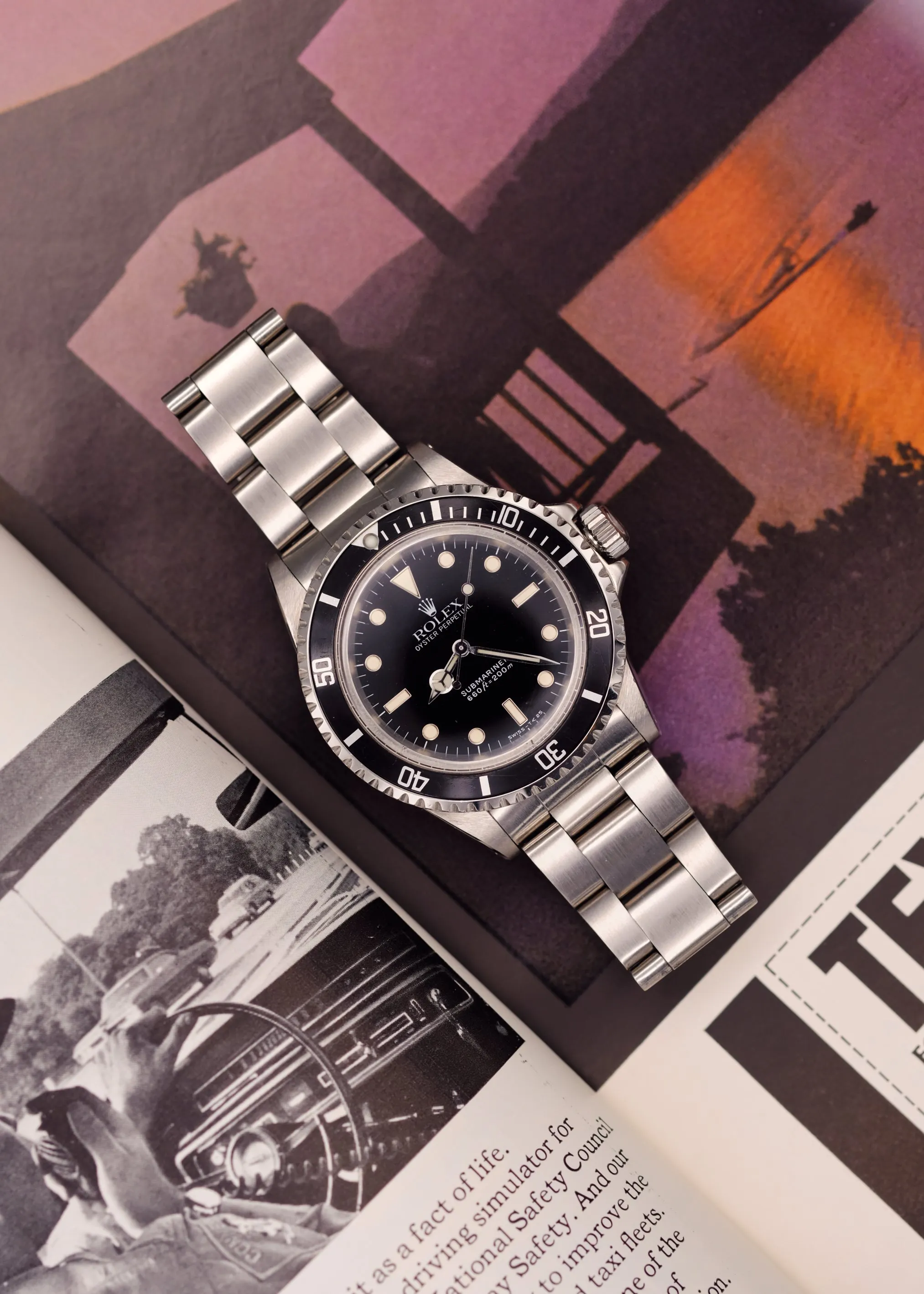 Rolex Submariner 5513 Tritium Dial - 1984