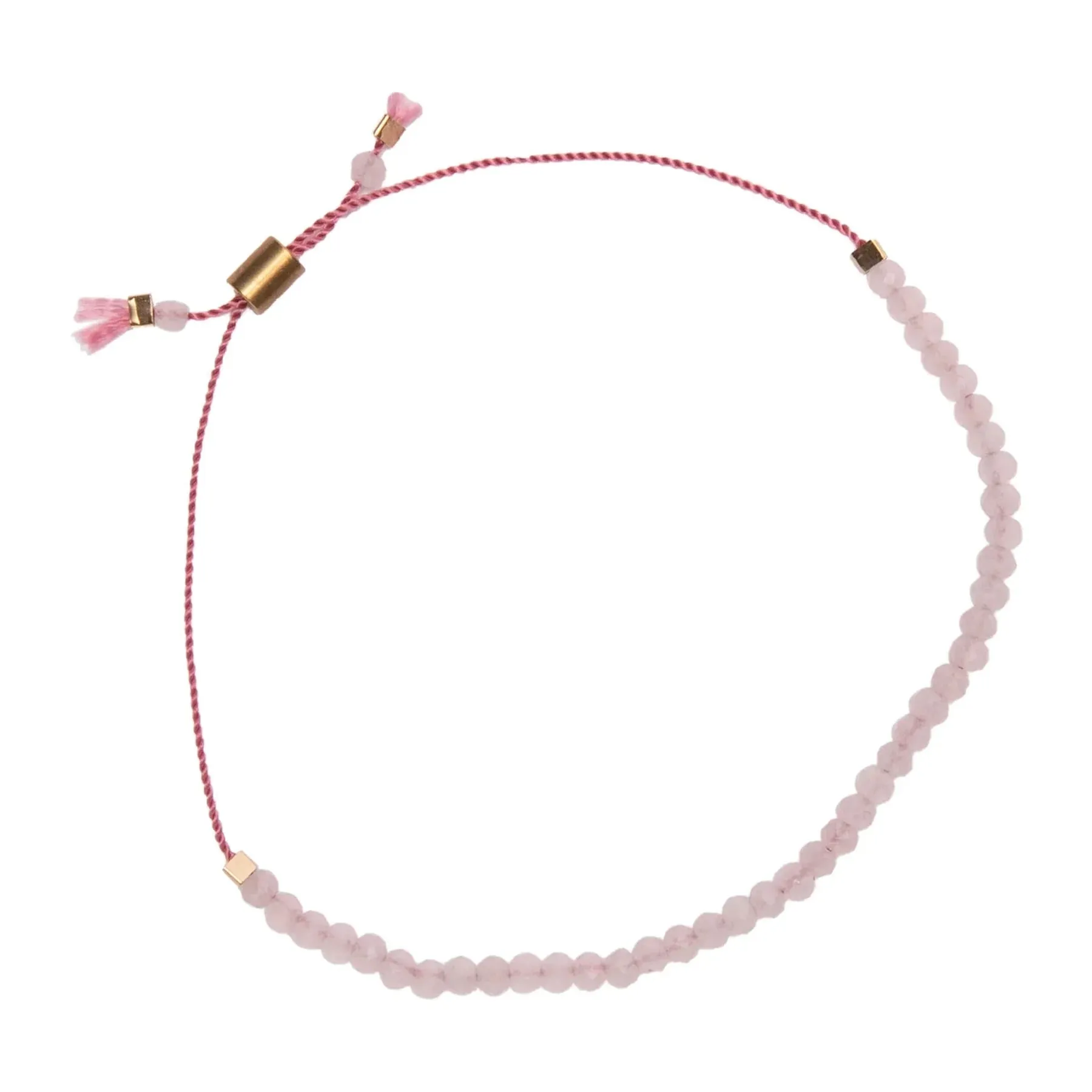Rose Quartz Bracelet by Cast of Stones