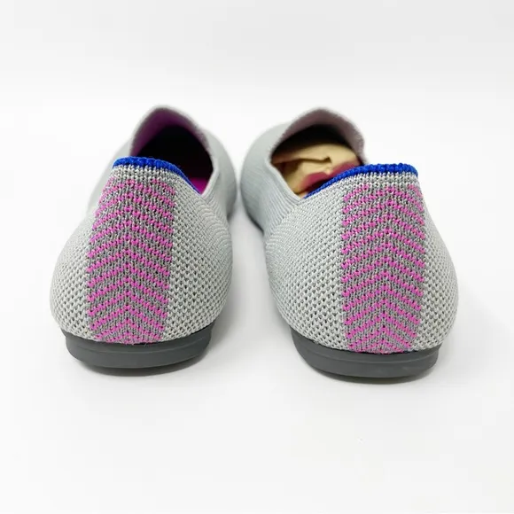 Rothy’s Kids Shiny Sparkly Loafer Iridescent Limited Edition Girls Flats