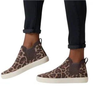 ROTHY’S The Chelsea Wildcat Textile Pull On Ankle Boots Women’s Size 9.5