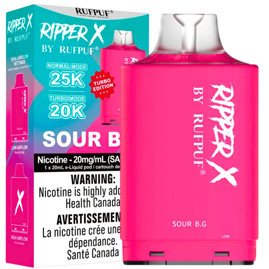 RufPuf Ripper X 35K - Sour B.G