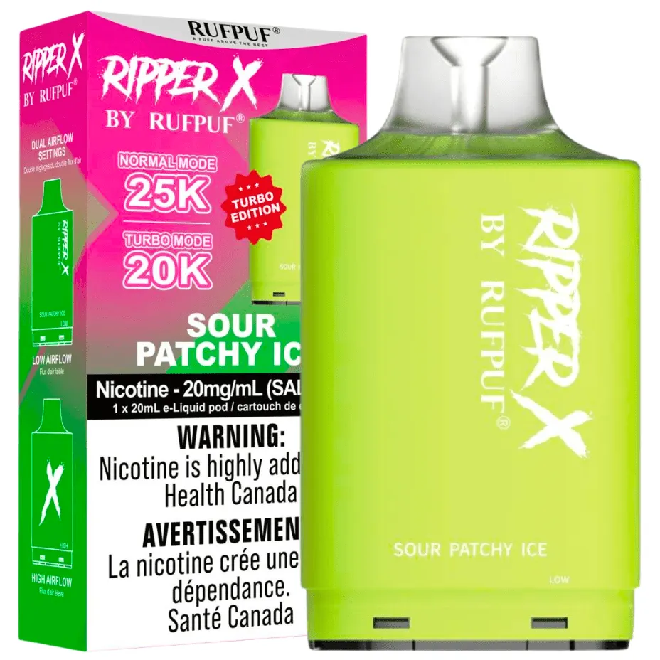 RufPuf Ripper X 35K - Sour Patchy Ice