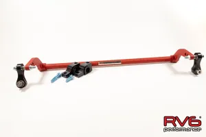 RV6 23  Integra Adjustable Chromoly Rear Sway Bar With Billet Endlinks