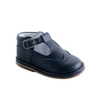 Ryan Navy leather shoe