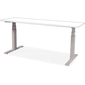 Safco Electric Height-adjustable Table Steel Base