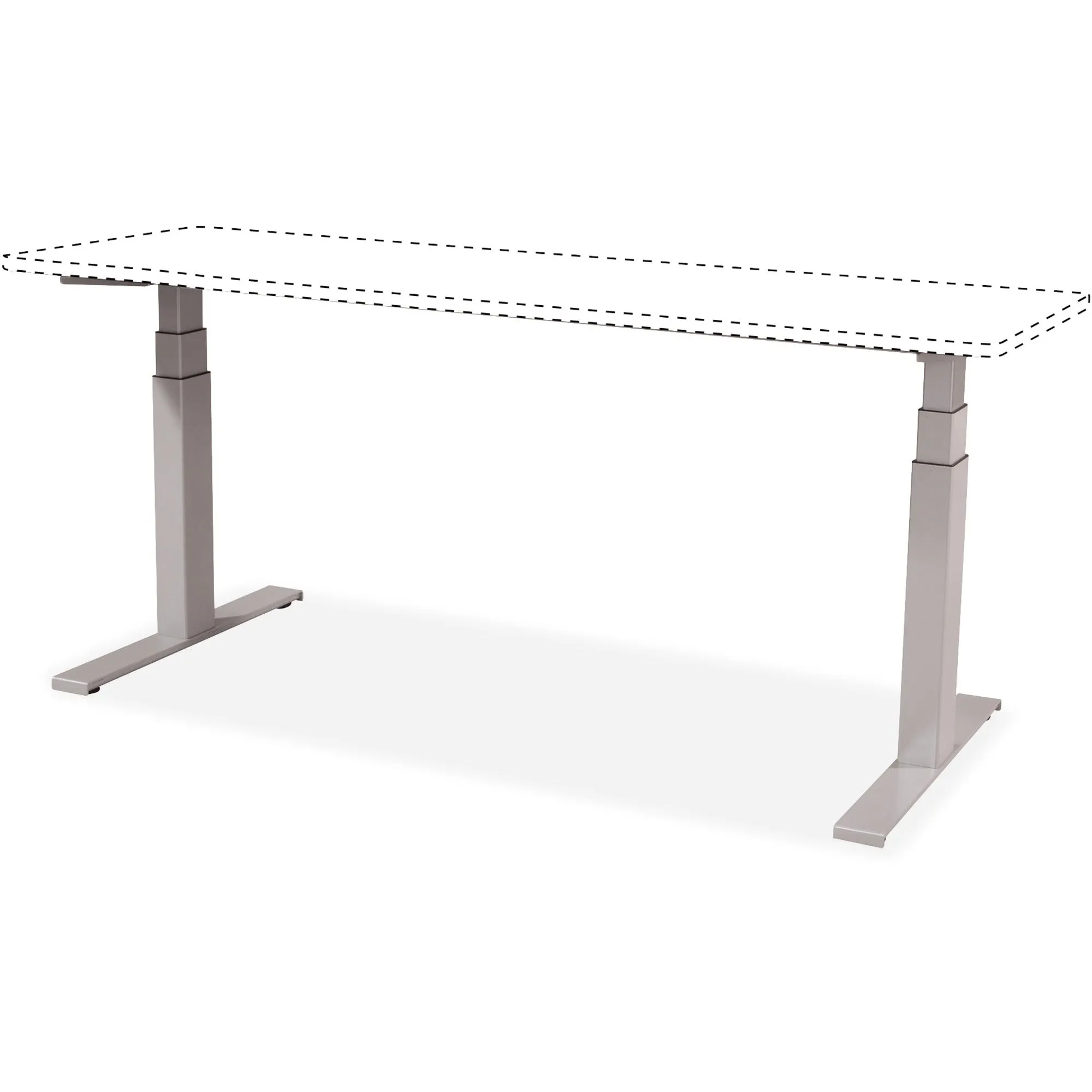 Safco Electric Height-adjustable Table Steel Base