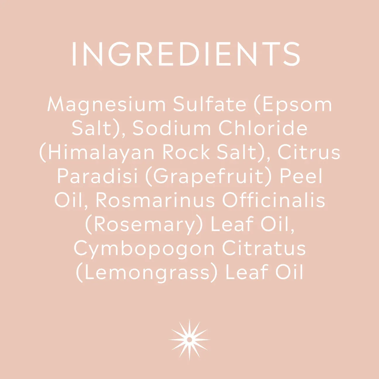 Salt & Steam Bath Salts