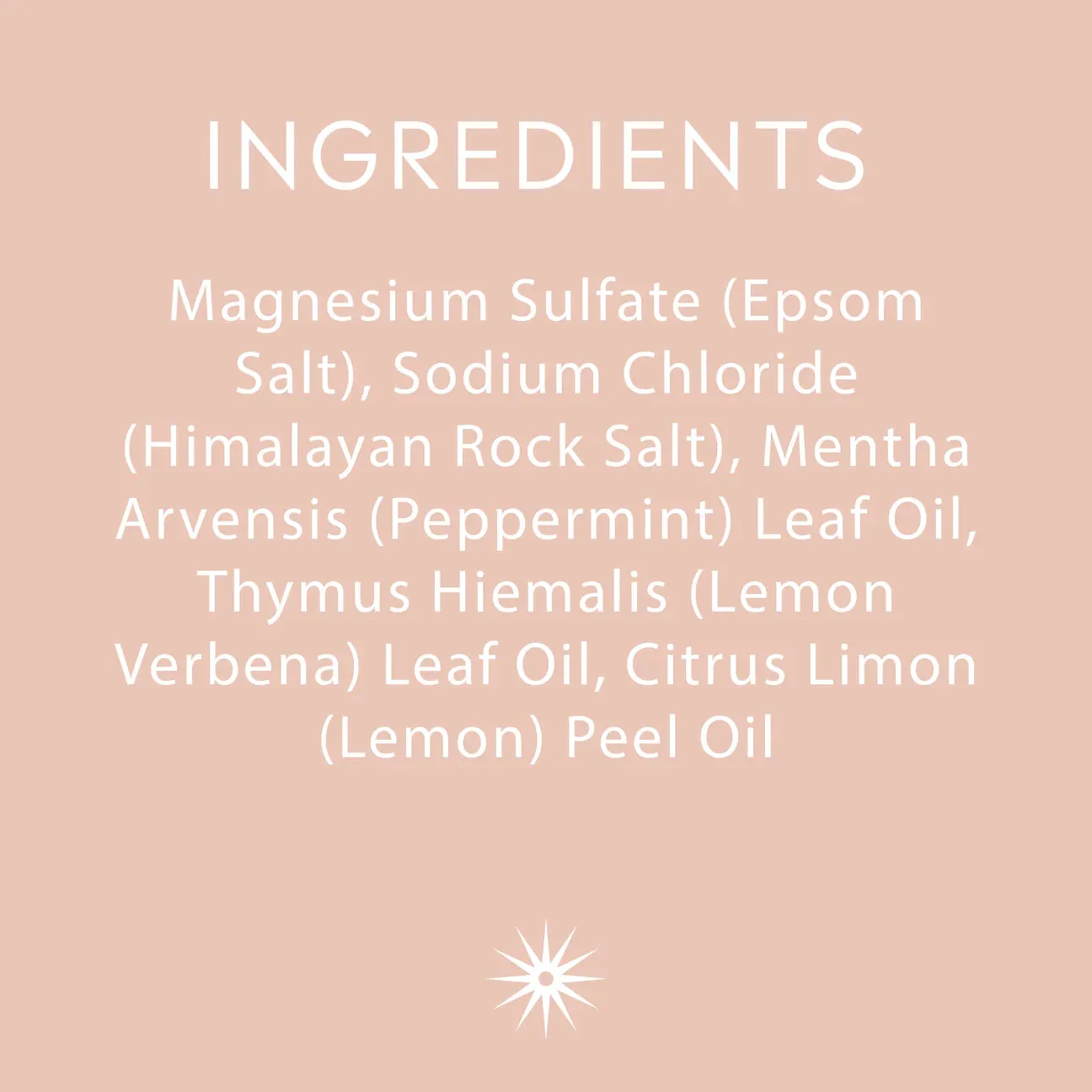 Salt & Steam Bath Salts