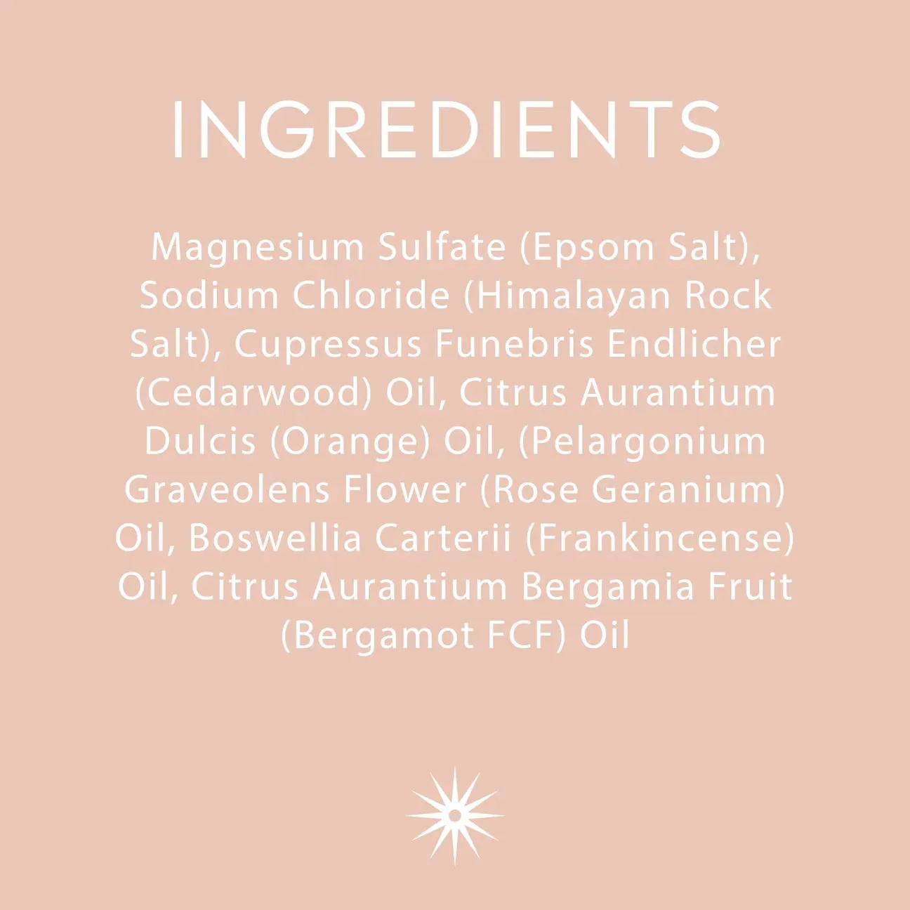 Salt & Steam Bath Salts