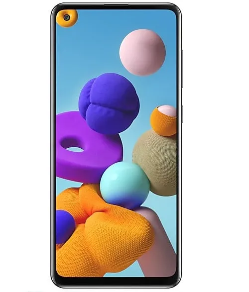 Samsung Galaxy A21s 6.5" Black Mobile Phone Smartphone 32GB Optus Locked