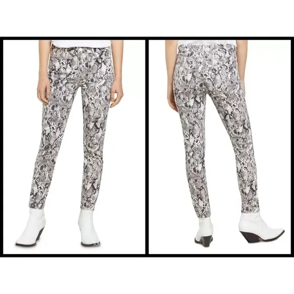 💕SANCTUARY💕 Snake Skin Print Ankle Skinny Je…