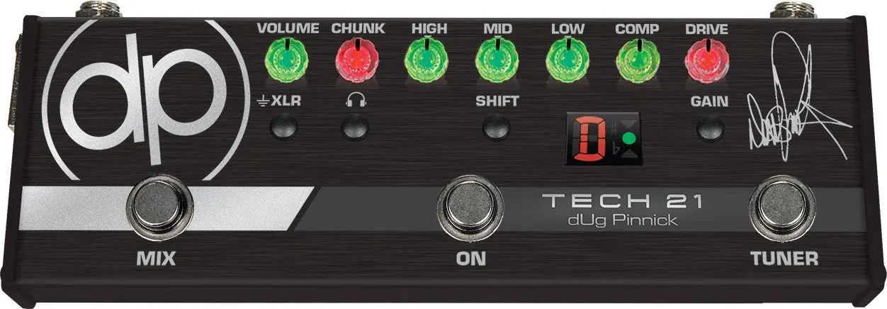 Sansamp DP-3X dUg Pinnick Signature Pedal