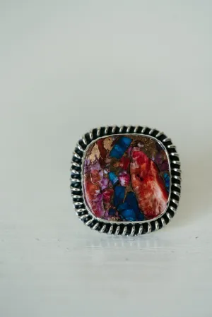 Santa Maria Ring | Pink Turquoise