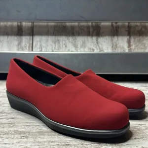 SAS Bliss Slip-On Loafer Wedge Stretch Fabric Tripad Comfort USA 2750