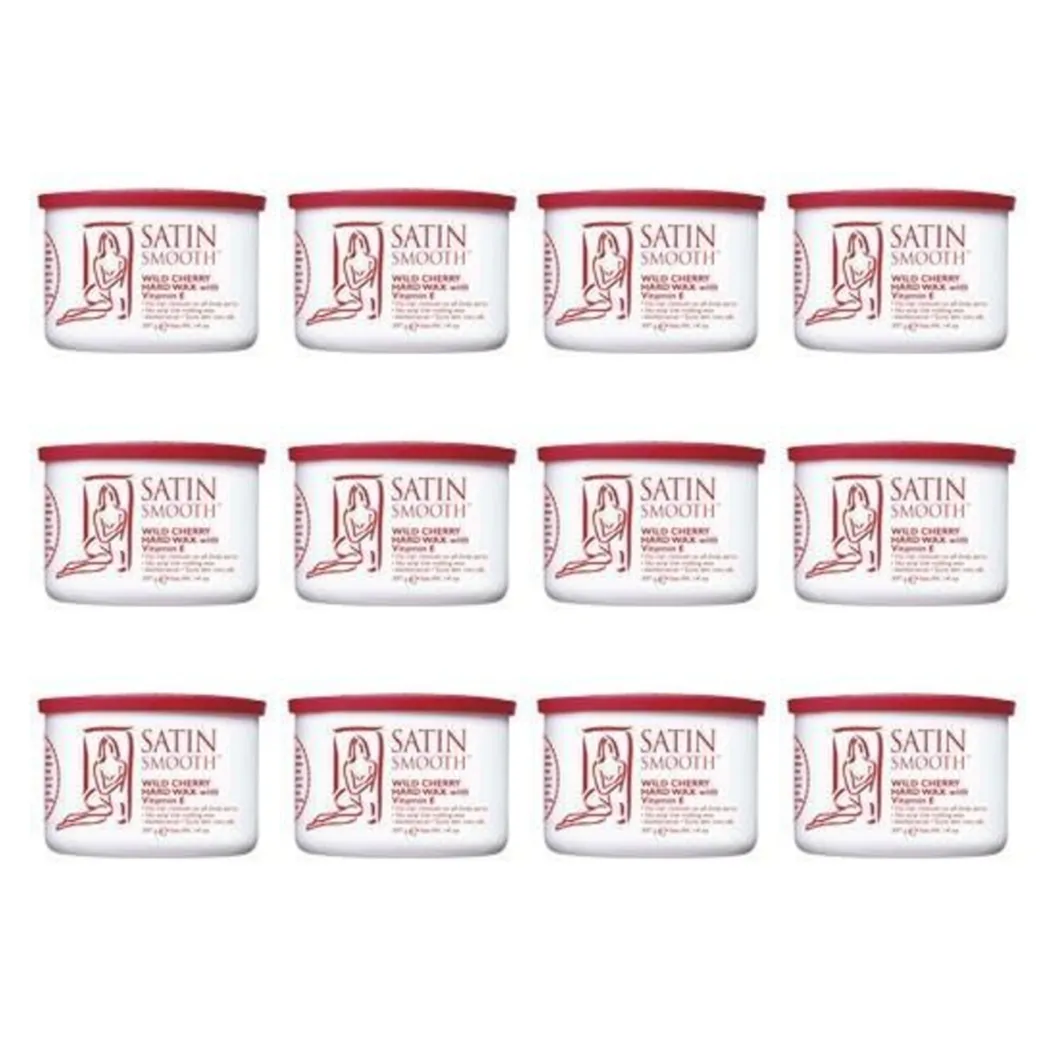 Satin Smooth - Wax Pot - Wild Cherry Hard Wax 14oz.