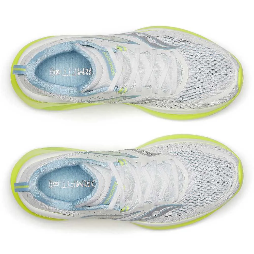 Saucony Omni 22 (Womens) - White/Sunny