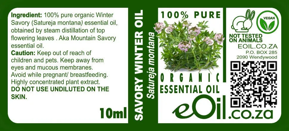 Savory Montana Winter Essential Oil Organic