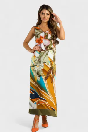 Scilla Tropical Maxi Dress