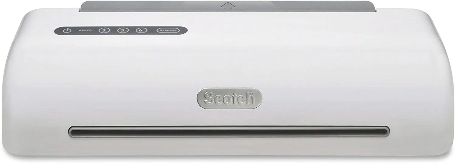 Scotch Thermal Laminator Machine, 1 Minute Warm-up, 12.3" Input, for Laminating Sheets Up to 6-Mil Thick! Retails $180 