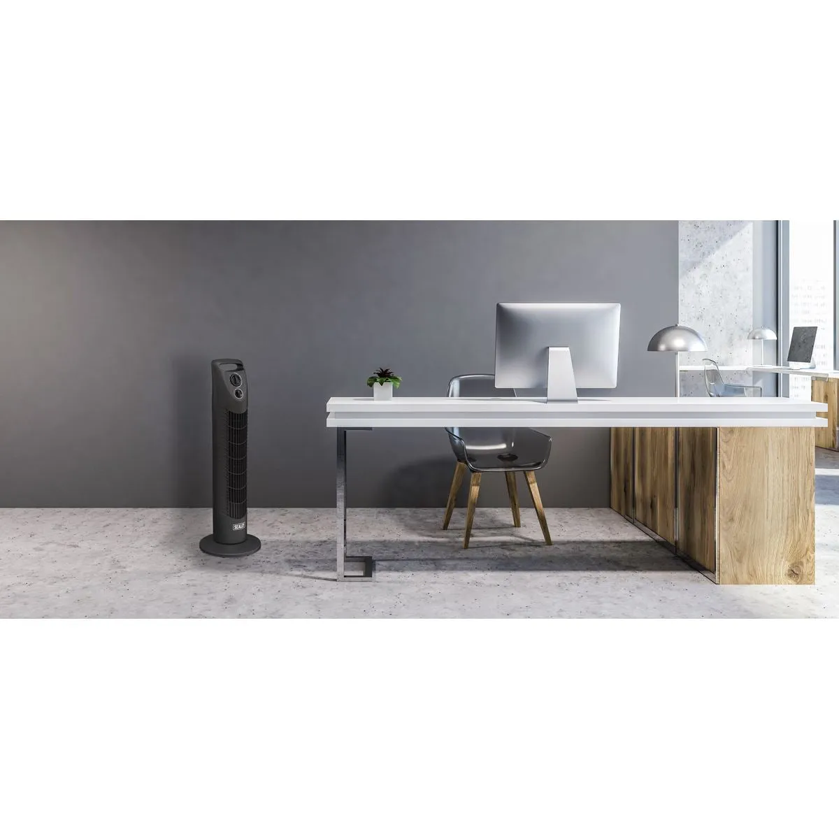 Sealey Oscillating Tower Fan 3-Speed 30" 230V