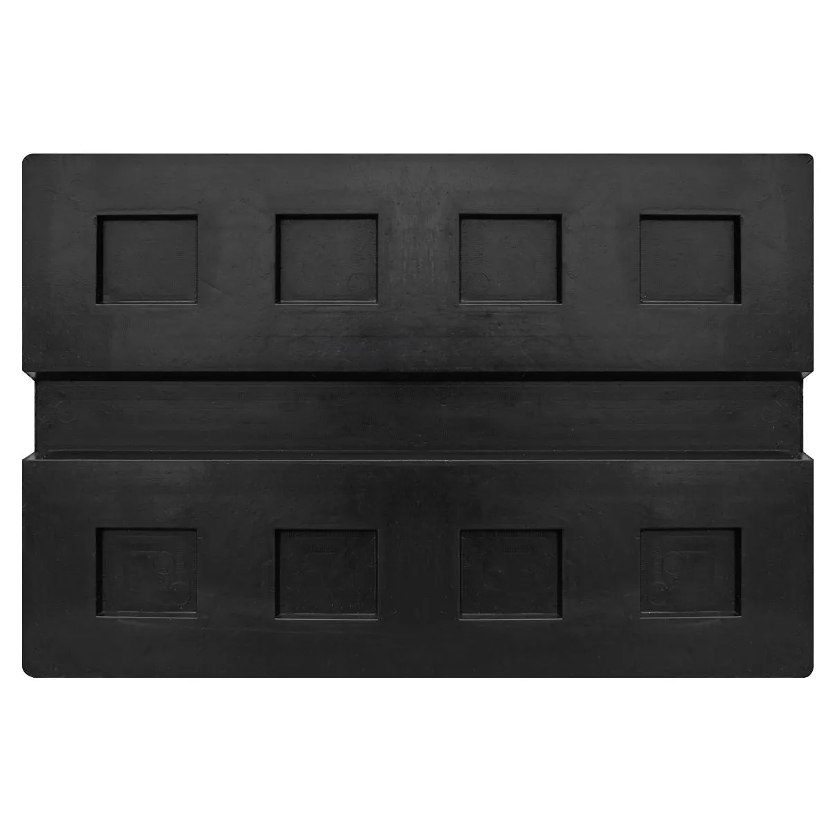 Sealey Slotted Rubber Support Block for Viking Jacking Beams 80mm