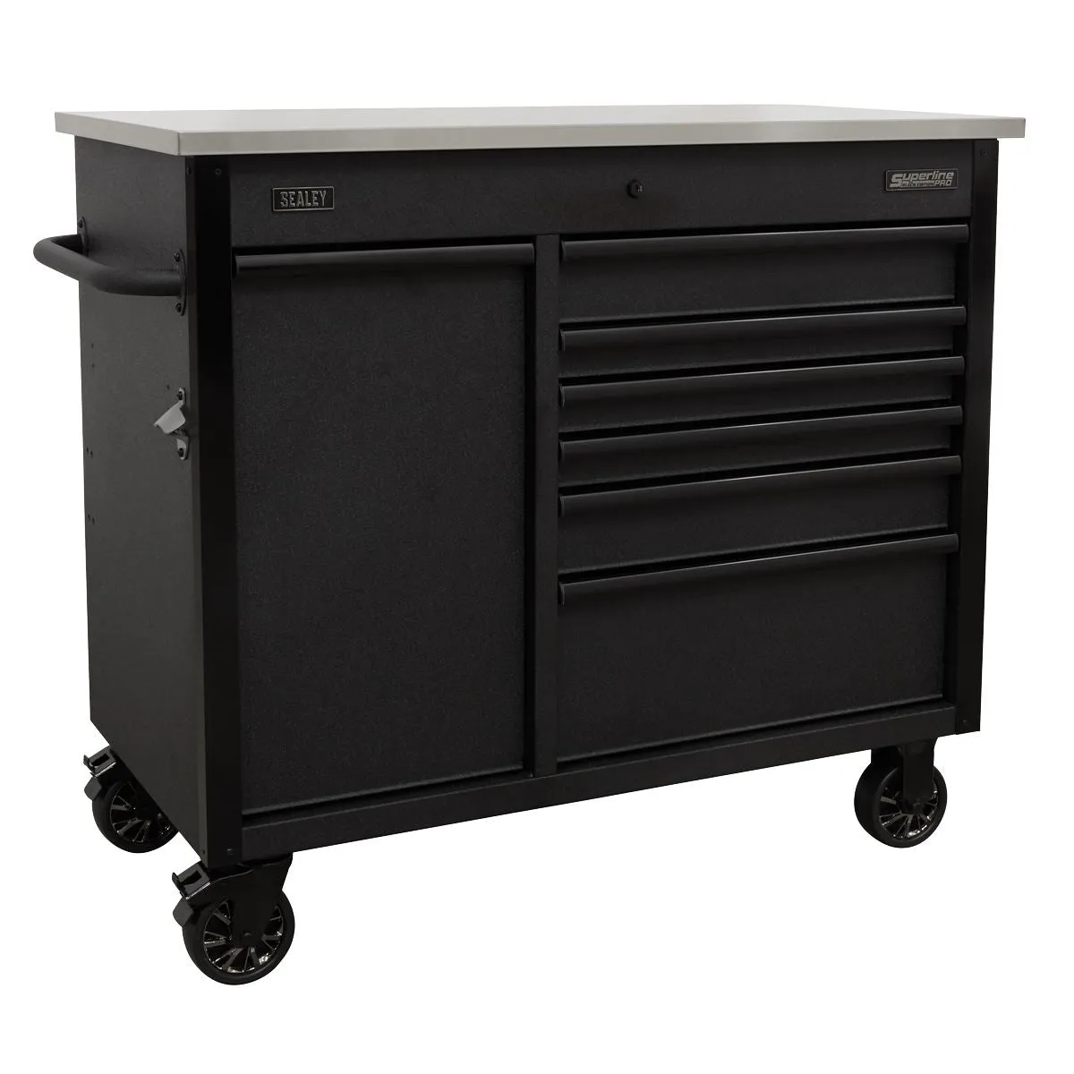 Sealey Superline Pro Mobile Tool Cabinet 1120mm with Power Tool Charging Drawer