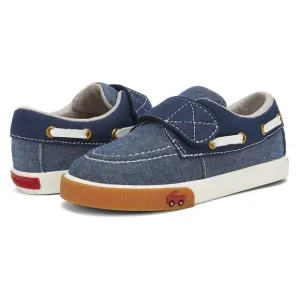 See Kai Run Elias Navy Canvas
