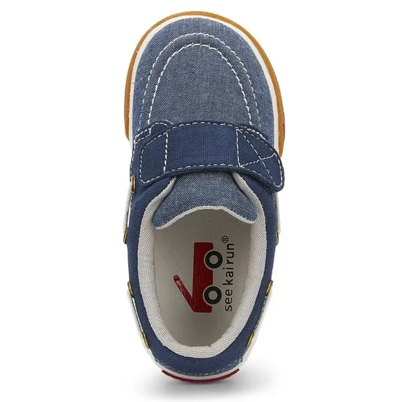See Kai Run Elias Navy Canvas