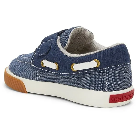 See Kai Run Elias Navy Canvas