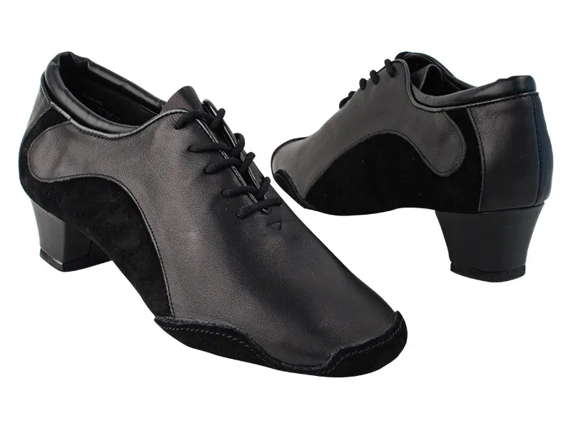 SERA703BBX Black Leather & Black Suede
