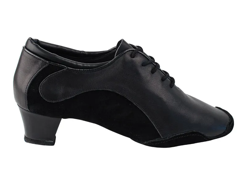 SERA703BBX Black Leather & Black Suede