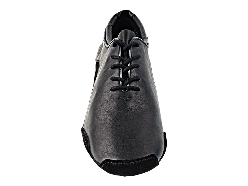 SERA703BBX Black Leather & Black Suede