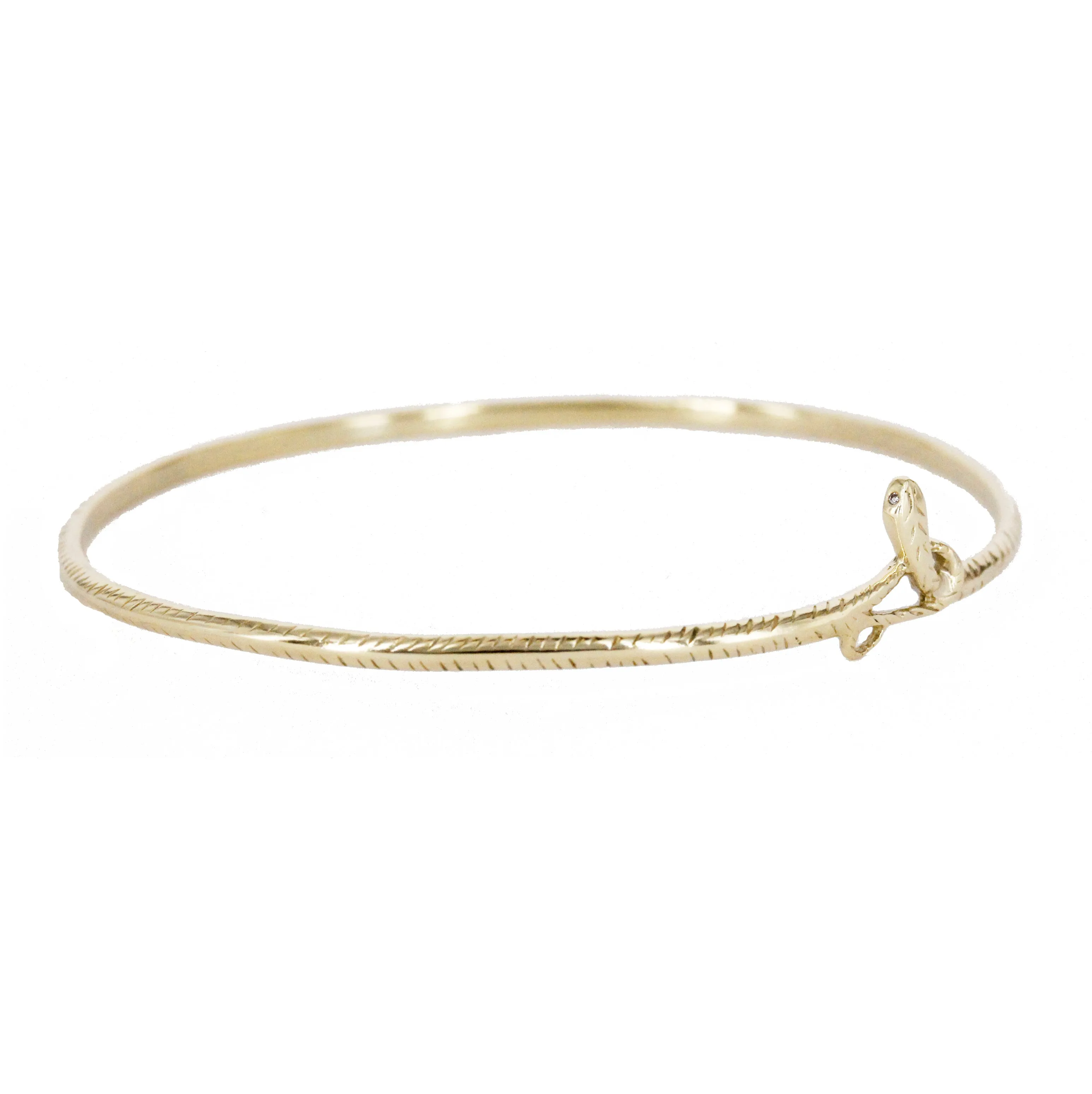 Serpent Bangle Bracelet