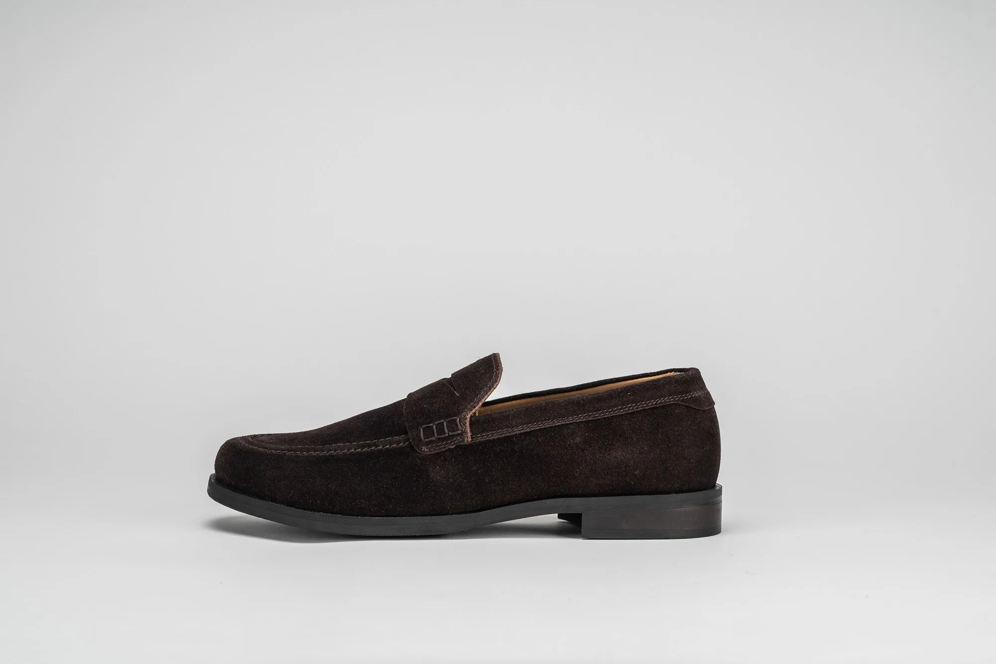 Seve Suede Loafers in Brown