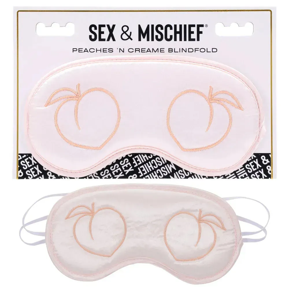 Sex & Mischief Peaches n CreaMe Blindfold