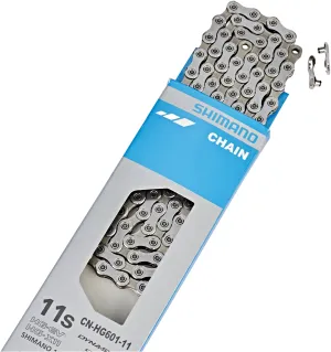 Shimano 11 Speed CN-HG601 105/SLX HG-X chain, 11-speed, 116L, SIL-TEC