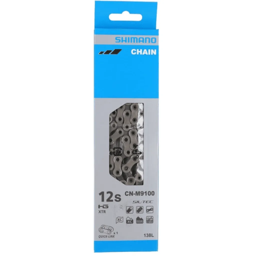 Shimano 12 Speed CN-M9100 XTR/Dura Ace HG  126L, SIL-TEC