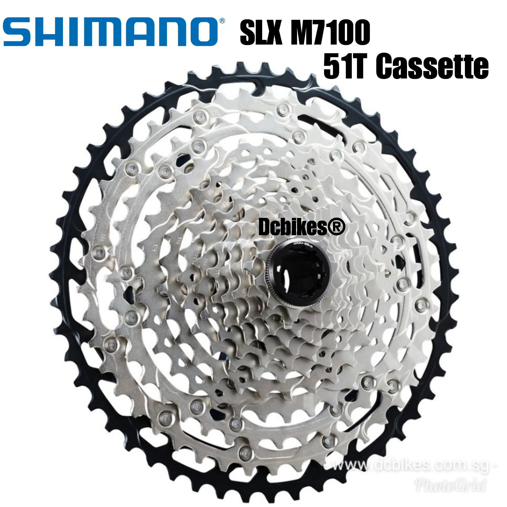 Shimano 12 Speed SLX CS-M7100 Derailleur   Shifter   12s Chain   51T Micro Spline Cassette Groupset