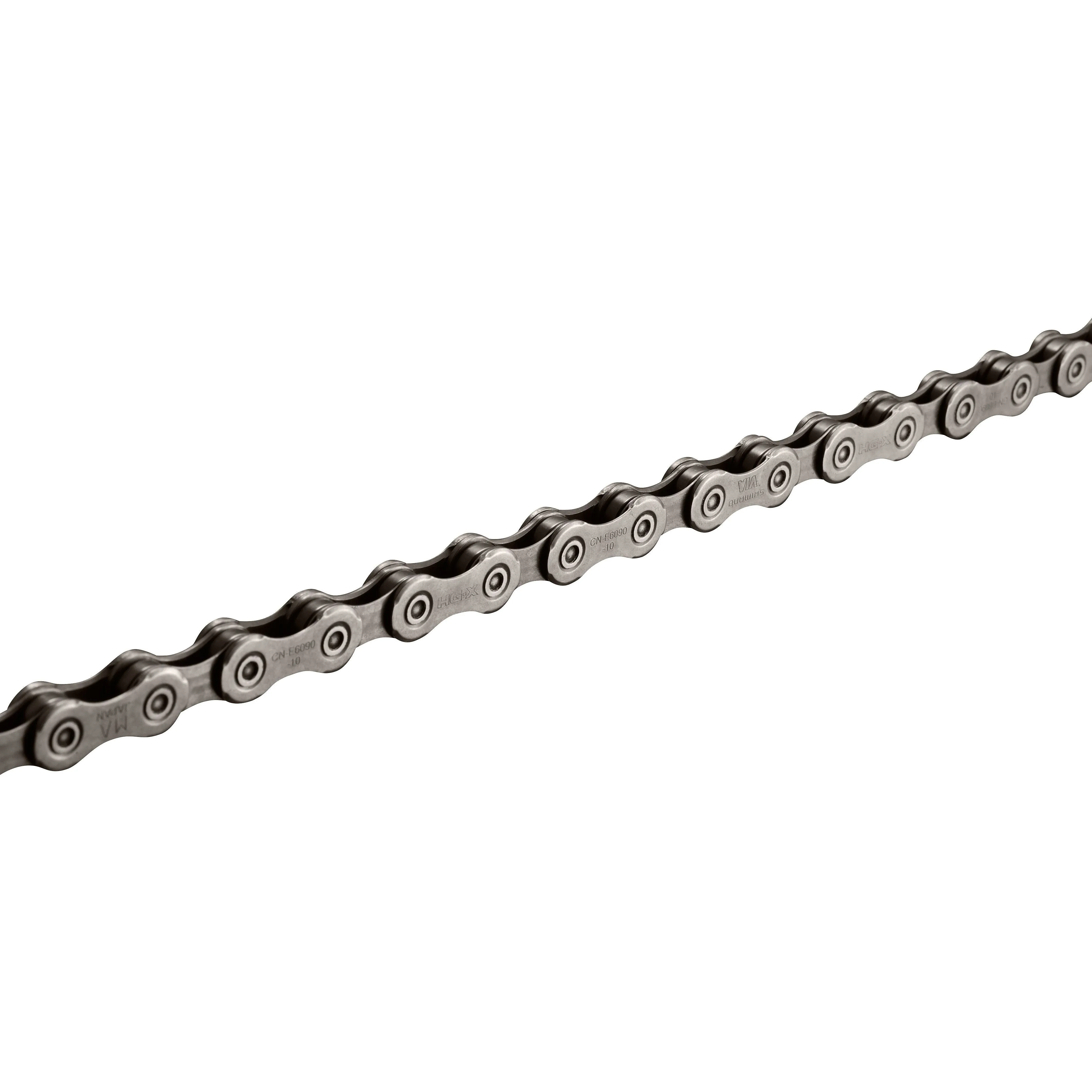 SHIMANO CN-E6090-10 E-BIKE HG-X CHAIN, 10-SPEED, 138 LINKS