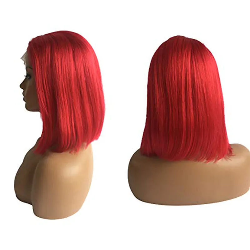 Short Bob Silky Straight Human Hair Wig